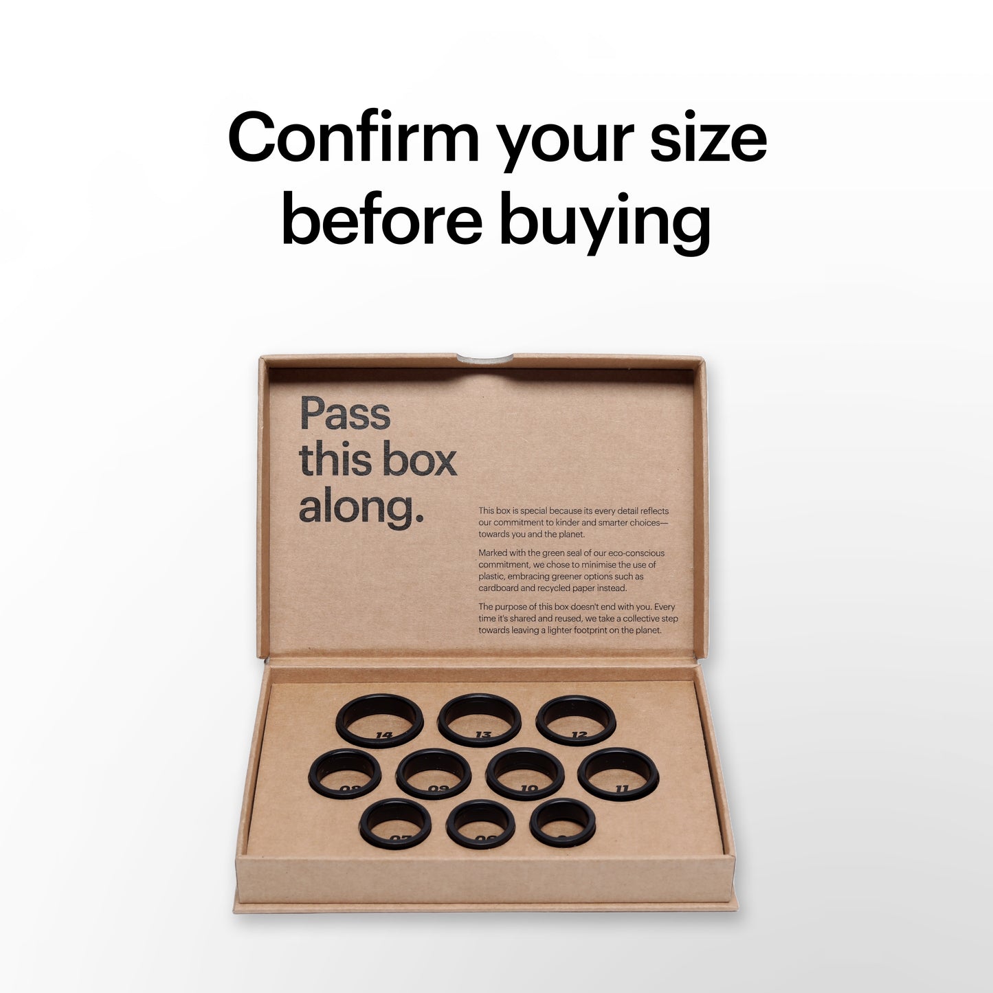 Ring Air Sizing Kit mit Voucher-Code